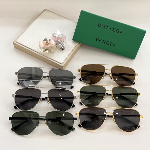 Replica Bottega Veneta AAA Quality Sunglasses #1103535 $60.00 USD for Wholesale