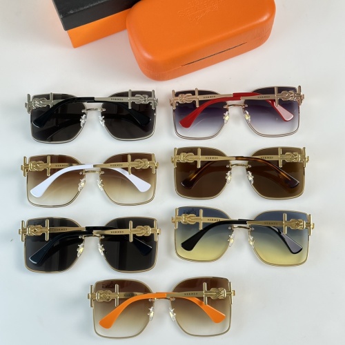 Replica Hermes AAA Quality Sunglasses #1104773 $64.00 USD for Wholesale