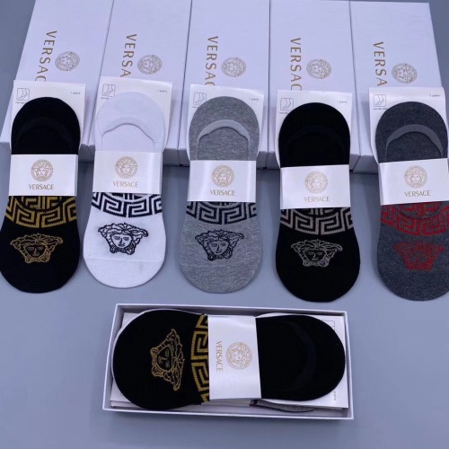 Versace Socks #1104875 $29.00 USD, Wholesale Replica Versace Socks