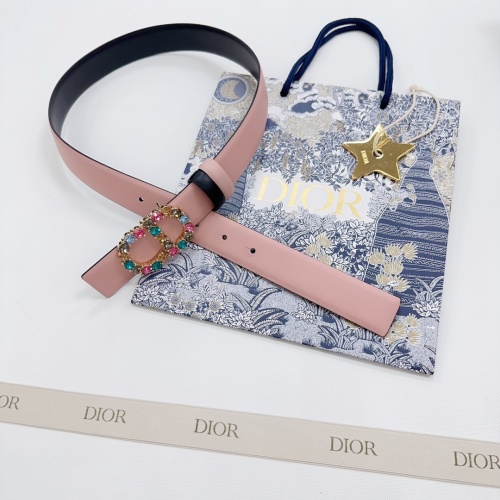 Replica Christian Dior AAA Quality Belts For Women #1106627 $60.00 USD for Wholesale