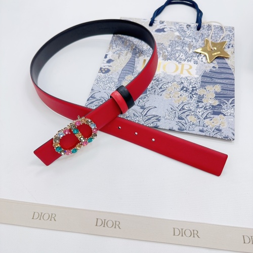 Replica Christian Dior AAA Quality Belts For Women #1106629 $60.00 USD for Wholesale