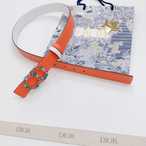 Replica Christian Dior AAA Quality Belts For Women #1106642 $60.00 USD for Wholesale