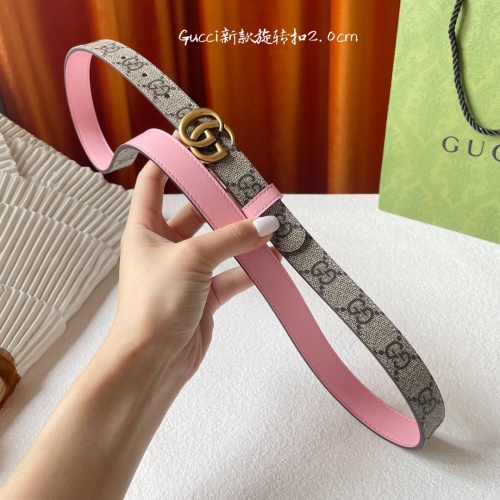 Replica Gucci AAA Quality Belts For Women #1106768 $48.00 USD for Wholesale