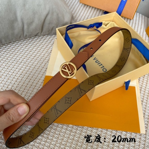 Replica Louis Vuitton AAA Quality Belts For Women #1107103 $56.00 USD for Wholesale