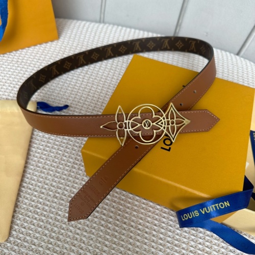 Louis Vuitton AAA Quality Belts For Women #1107115 $60.00 USD, Wholesale Replica Louis Vuitton AAA Quality Belts