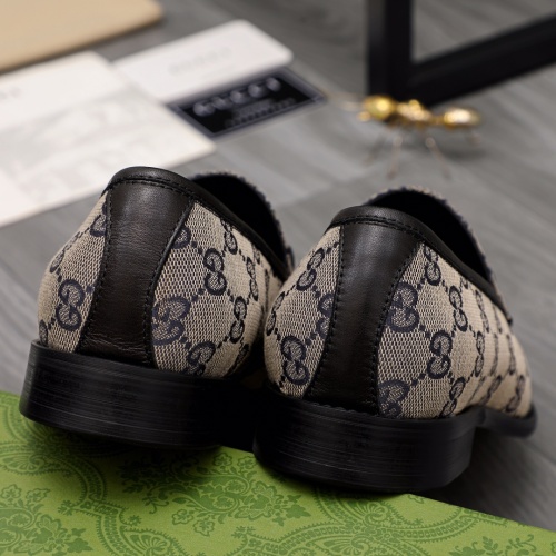 Replica Gucci Oxfords Shoes For Men #1107361 $82.00 USD for Wholesale