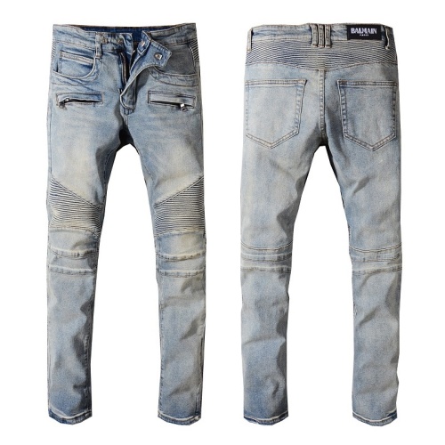 Balmain Jeans For Men #1108000 $68.00 USD, Wholesale Replica Balmain Jeans