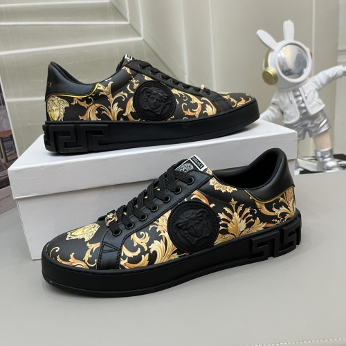 Versace Casual Shoes For Men #1110186 $72.00 USD, Wholesale Replica Versace Casual Shoes