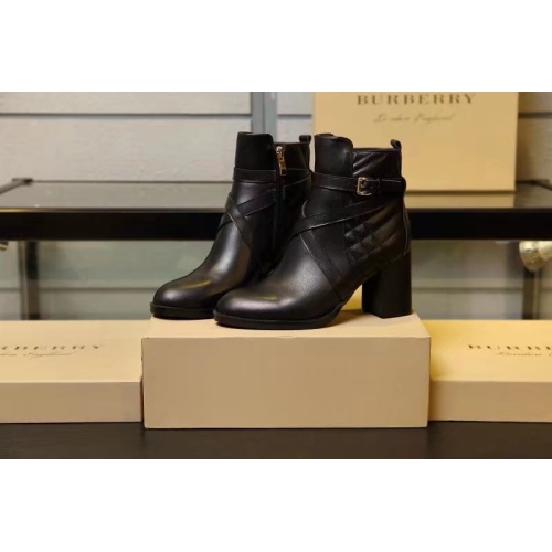 Replica Burberry Boots For Women #1111681 $102.00 USD for Wholesale