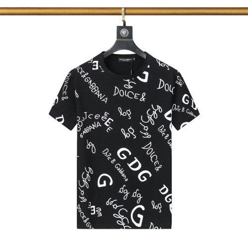 Dolce &amp; Gabbana D&amp;G T-Shirts Short Sleeved For Men #1112149 $27.00 USD, Wholesale Replica Dolce &amp; Gabbana D&amp;G T-Shirts