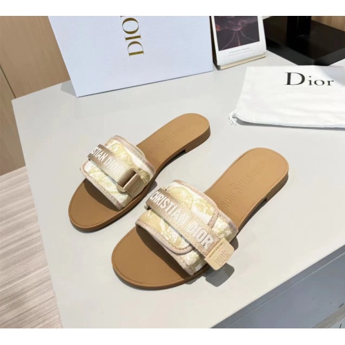 Christian Dior Slippers For Women #1112921 $64.00 USD, Wholesale Replica Christian Dior Slippers