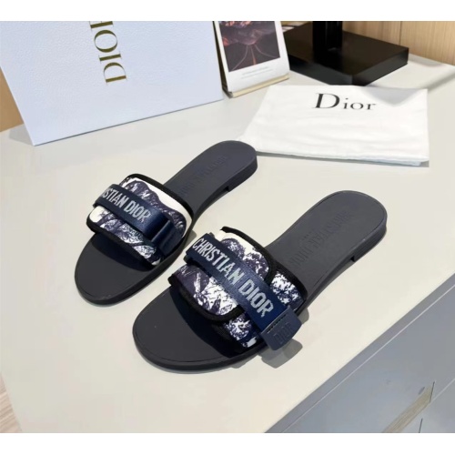 Christian Dior Slippers For Women #1112922 $64.00 USD, Wholesale Replica Christian Dior Slippers