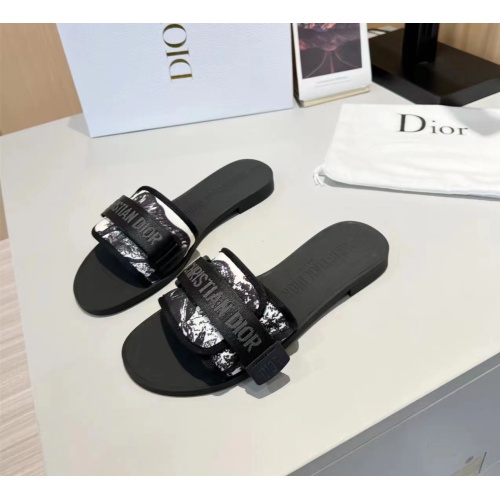 Christian Dior Slippers For Women #1112923 $64.00 USD, Wholesale Replica Christian Dior Slippers