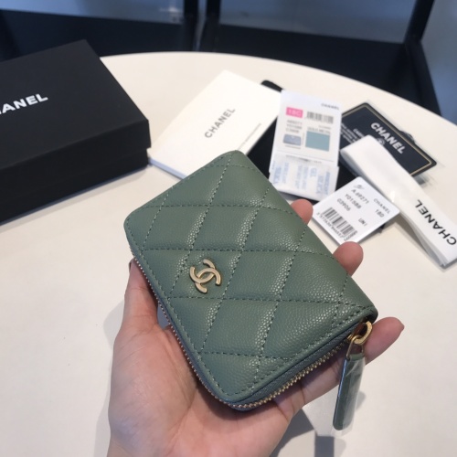 Replica Chanel AAA Quality Wallets For Women #1113869 $56.00 USD for Wholesale