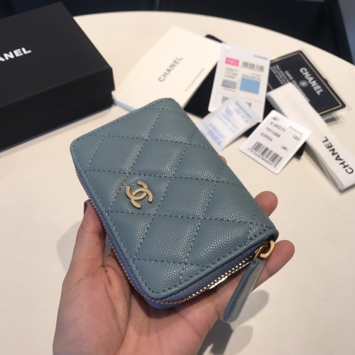 Replica Chanel AAA Quality Wallets For Women #1113870 $56.00 USD for Wholesale