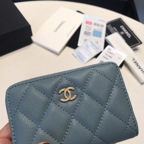 Replica Chanel AAA Quality Wallets For Women #1113870 $56.00 USD for Wholesale