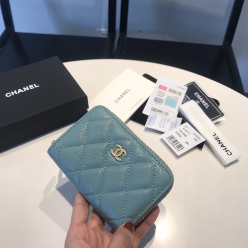 Replica Chanel AAA Quality Wallets For Women #1113871 $56.00 USD for Wholesale