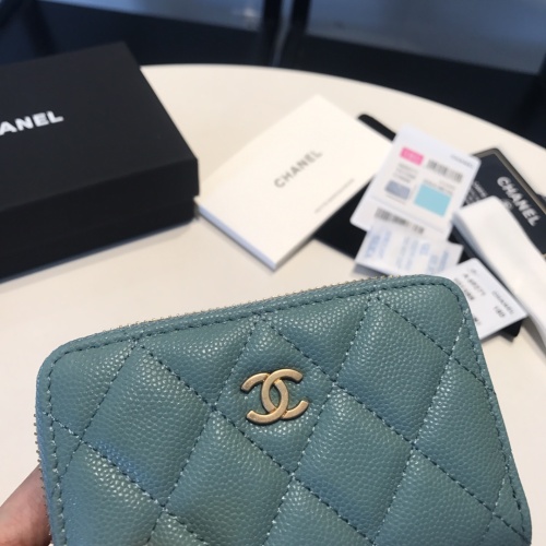 Replica Chanel AAA Quality Wallets For Women #1113871 $56.00 USD for Wholesale