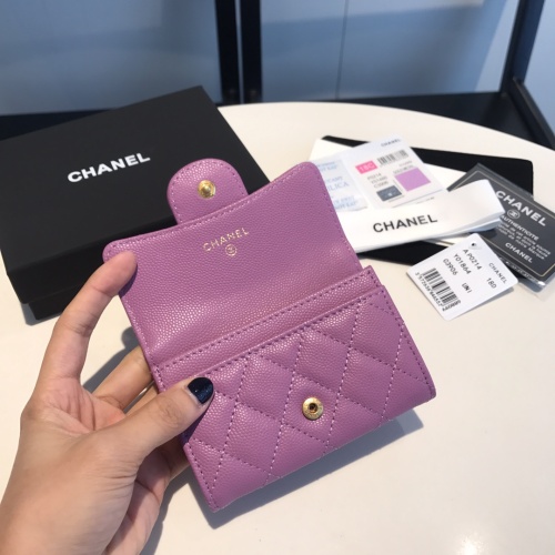 Replica Chanel AAA Quality Wallets For Women #1113881 $56.00 USD for Wholesale