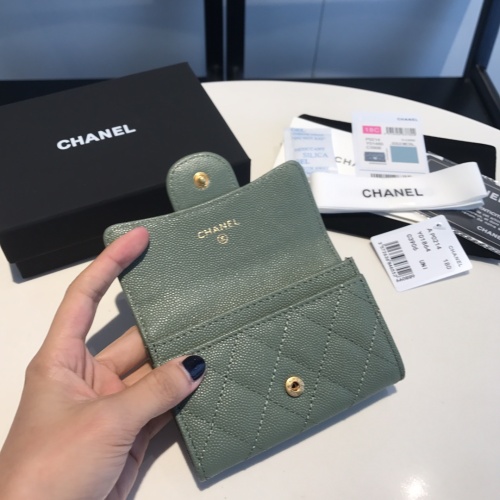 Replica Chanel AAA Quality Wallets For Women #1113886 $56.00 USD for Wholesale