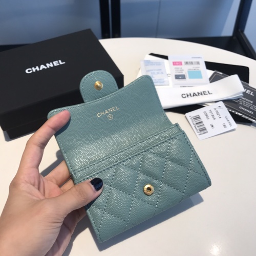 Replica Chanel AAA Quality Wallets For Women #1113887 $56.00 USD for Wholesale