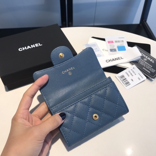 Replica Chanel AAA Quality Wallets For Women #1113889 $56.00 USD for Wholesale