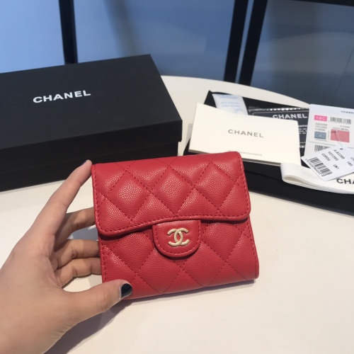 Chanel AAA Quality Wallets For Women #1113900 $92.00 USD, Wholesale Replica Chanel AAA+ Quality Wallets