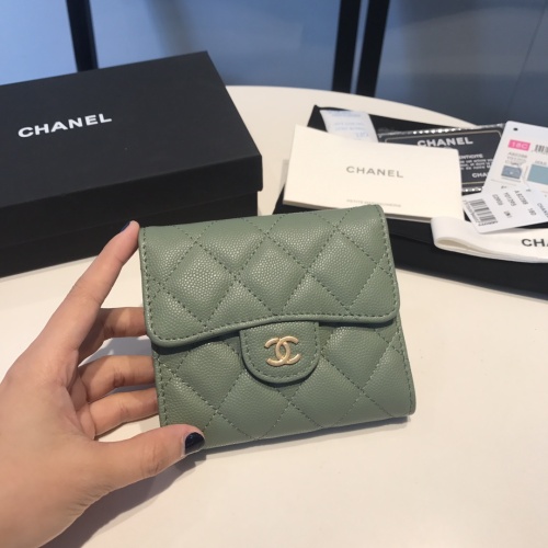 Chanel AAA Quality Wallets For Women #1113907 $92.00 USD, Wholesale Replica Chanel AAA+ Quality Wallets