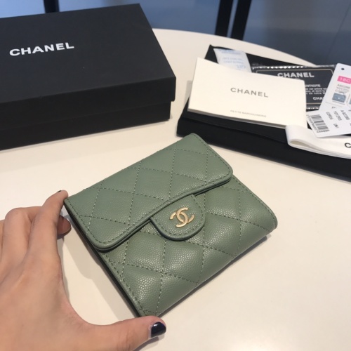 Replica Chanel AAA Quality Wallets For Women #1113907 $92.00 USD for Wholesale