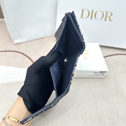 Replica Christian Dior AAA Wallets For Women #1113983 $45.00 USD for Wholesale