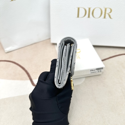 Replica Christian Dior AAA Wallets For Women #1113984 $45.00 USD for Wholesale