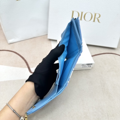 Replica Christian Dior AAA Wallets For Women #1113986 $45.00 USD for Wholesale