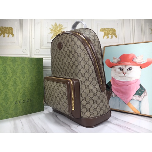 Replica Gucci AAA Man Backpacks #1114085 $85.00 USD for Wholesale