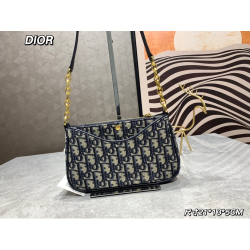 Replica Christian Dior AAA Quality Shoulder Bags For Women #1115359 $88.00 USD for Wholesale