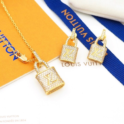 Louis Vuitton LV Jewelry Set #1115627 $64.00 USD, Wholesale Replica Louis Vuitton LV Jewelry Set