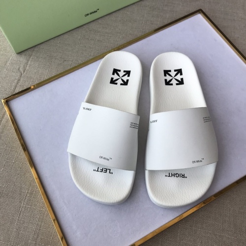 Off-White Slippers For Women #1117114 $42.00 USD, Wholesale Replica Off-White Slippers