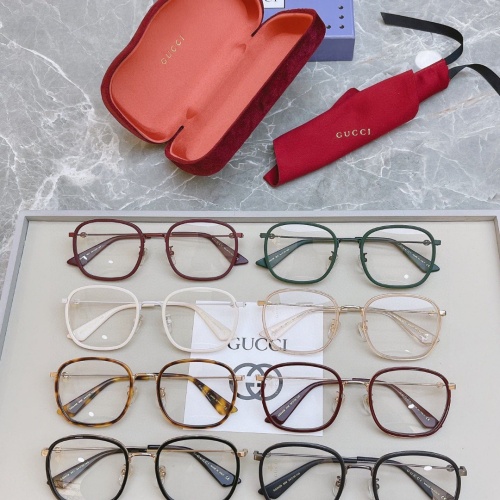 Replica Gucci Fashion Goggles #1118654 $45.00 USD for Wholesale