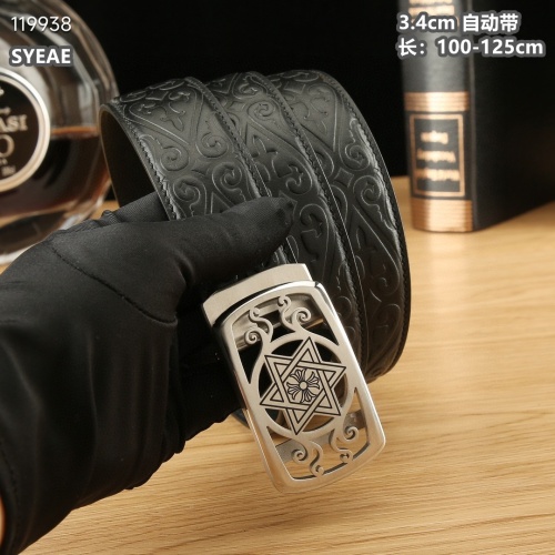 Replica Chrome Hearts AAA Quality Belts For Men #1119560 $60.00 USD for Wholesale