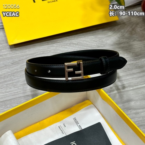 Replica Fendi AAA Quality Belts For Women #1119572 $52.00 USD for Wholesale