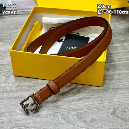 Fendi AAA Quality Belts For Women #1119573 $52.00 USD, Wholesale Replica Fendi AAA Quality Belts