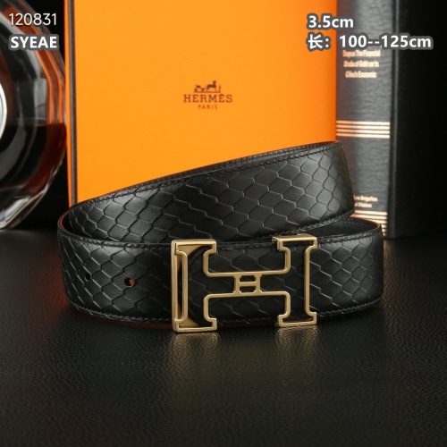 Replica Hermes AAA Quality Belts For Men #1119651 $60.00 USD for Wholesale