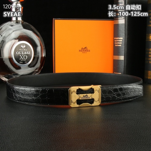 Replica Hermes AAA Quality Belts For Men #1119661 $60.00 USD for Wholesale