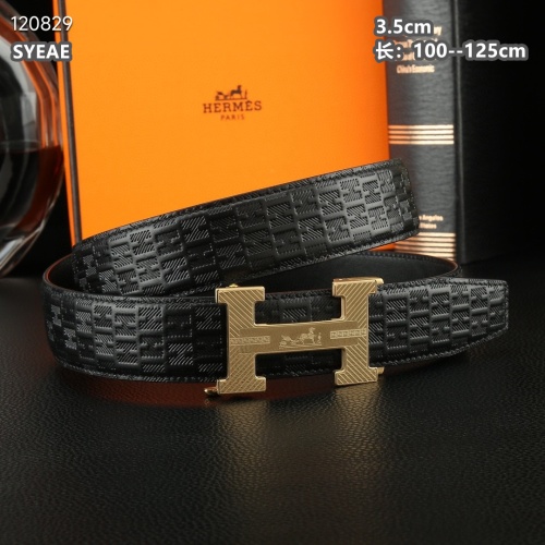 Replica Hermes AAA Quality Belts For Men #1119665 $60.00 USD for Wholesale