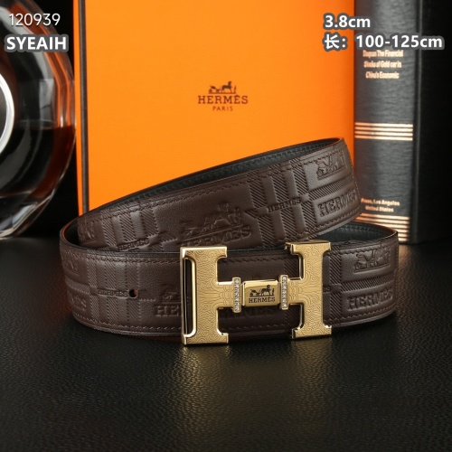 Replica Hermes AAA Quality Belts For Men #1119673 $72.00 USD for Wholesale