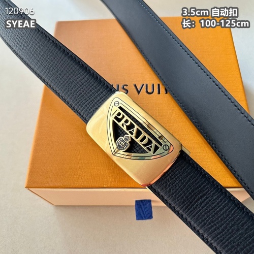 Replica Prada AAA Quality Belts For Men #1119801 $60.00 USD for Wholesale