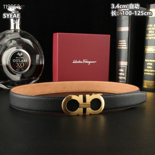 Replica Salvatore Ferragamo AAA Quality Belts For Men #1119844 $60.00 USD for Wholesale