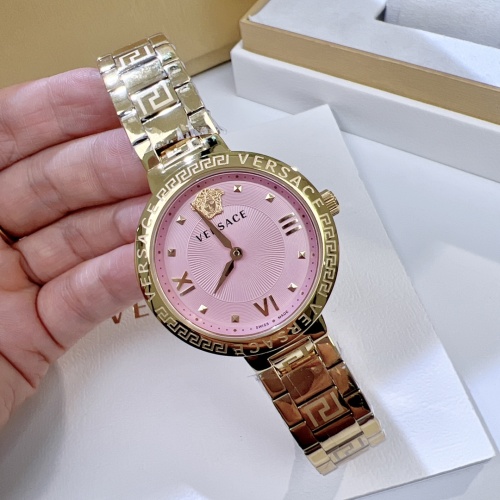 Versace AAA Quality Watches For Women #1119970 $115.00 USD, Wholesale Replica Versace AAA Quality Watches