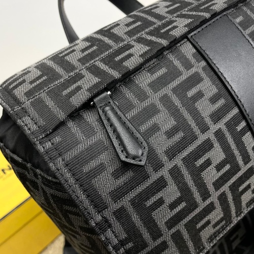 Replica Fendi AAA Man Backpacks #1122495 $162.00 USD for Wholesale