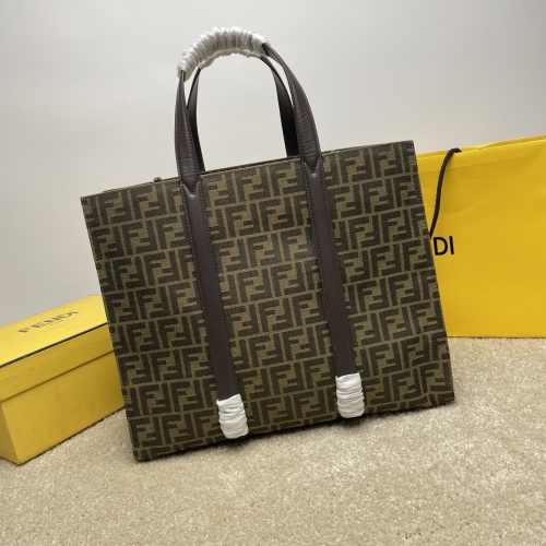 Replica Fendi AAA Man Handbags #1122503 $150.00 USD for Wholesale