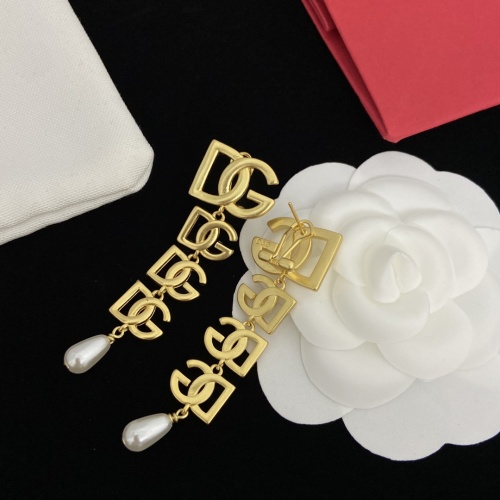 Replica Dolce & Gabbana D&G Earrings For Women #1122519 $29.00 USD for Wholesale